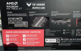 ✔️ ASUS TUF Gaming Radeon RX 7800 XT OC Edition 16GB GDDR6 Gaming Grafikkarte schwarz (AMD Radeon RX7800XT, PCIe 4.0, 1x HDMI 2.1, 3X DisplayPort 2.1, TUF-RX7800XT-O16G-GAMING)