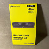 ✔️ Corsair Vengeance DDR5 RAM 32GB (2x16GB) 6000MHz CL30 Intel XMP iCUE Kompatibel Computer Speicher - Schwarz (CMK32GX5M2B6000C30)