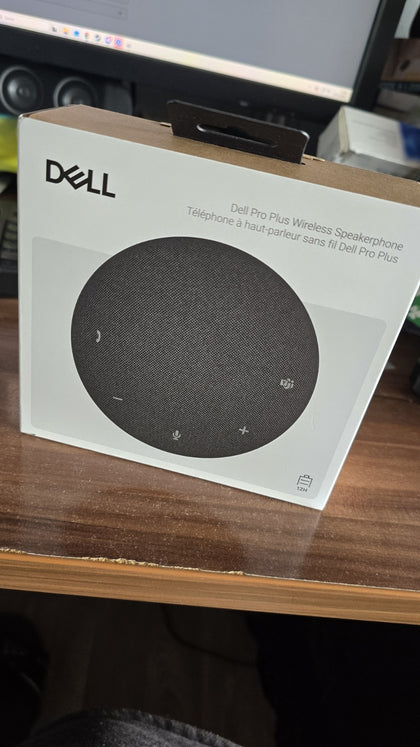 ✔️ Dell Pro Plus Kabelloser Lautsprecher SL525 – KI-Rauschunterdrückung, 4 Mikrofone, Bluetooth 5.3 Multi-Device, USB-C & USB-A, 12h Akku, tragbarer IP64 Speaker, Teams & Zoom Zertifiziert