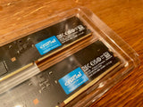 ✔️ Crucial DDR5 RAM 64GB Kit (2x32GB) 4800MHz, PC Computer Arbeitsspeicher, CL40 - CT2K32G48C40U5