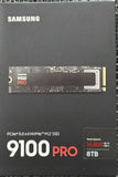 19 % MwSt. Samsung 9100 PRO NVMe M.2 SSD, 8 TB, PCIe 5.0, 14.800 MB/s Lesen, 13.400 MB/s Schreiben, Interne SSD für Gaming, Videobearbeitung und AI PCs, Schwarz, MZ-VAP8T0BW