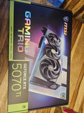 ✔️ GeForce RTX 5070 Ti 16G Gaming Trio OC — 16GB GDDR7 (28Gbps/256-bit), PCIe 5, Boost: 2572 MHz, HDMI 2.1b, DisplayPort 2.1b