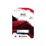 ✔️ Kingston 4000 GB NV3 M.2 2280 PCIe 4.0 NVMe SSD