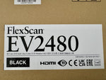 ✔️ EIZO FlexScan EV2480-BK 60,5 cm (23,8 Zoll) Monitor (HDMI, USB 3.1 Hub, USB 3.1 Typ C, DisplayPort, 5 ms Reaktionszeit, Auflösung 1920 x 1080) schwarz