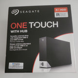 ✔️ Seagate One Touch HUB 6TB, Externe Festplatte, 2 fach USB Hub, 3.5 Zoll, USB 3.0, PC, Notebook & Mac, inkl. Data Rescue Service (STLC6000400)
