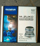 ✔️ Olympus M.Zuiko Digital 45mm F1.8 Objektiv, lichtstarke Festbrennweite, geeignet für alle MFT-Kameras (Olympus OM-D & Pen Modelle, Panasonic G-Serie), schwarz