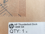 ✔️ HP Thunderbolt Dock G4 120W Docking Station Schwarz