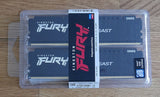 ✔️ Kingston FURY Beast Schwarz DDR5 32GB (2x16GB) 5600MT/s CL40 DIMM Desktop Gaming Speicher Kit mit 2 Intel XMP - KF556C40BBK2-32
