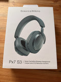 ✔️ Bowers & Wilkins Px7 S3 Over-Ear-Kopfhörer mit Geräuschunterdrückung, kabellos, aptX™ Lossless, Schnellladung, 30 Stunden Wiedergabe, 8 integrierte Mikrofone - Frostblau