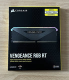 ✔️ Corsair Vengeance RGB RT 32GB (2x16 GB) DDR4 Bis zu 3200MHz C16 Arbeitsspeicher (Dynamische RGB-Beleuchtung, Optimiert für AMD 300/400/500 Series, Kompatibilität mit Intel 300/400/500 Series) Schwarz
