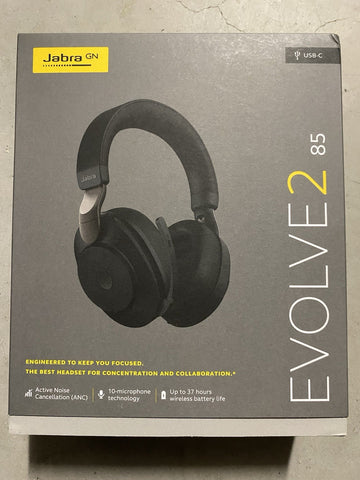 ✔️ Jabra Evolve2 85 Wireless PC Headset –NEU&OVP / Differenzbesteuert nach §25a