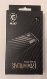 ✔️ MSI M461 M.2 2280 2TB PCI-Express 4.0 3D NAND interne SSD
