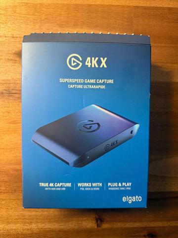 ✔️ Elgato 4K X + ELGATO - Chat Link Pro Vitrinenaussteller- Capture bis zu 4K144 mit Ultra-Low Latency, PS5/Pro, Xbox Series X/S, Nintendo Switch, OBS und vieles mehr, HDMI 2.1, VRR, HDR10, USB 3.2 Gen 2, für Streaming & Recording, PC/Mac/iPad