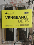 ✔️ CORSAIR Vengeance DDR5 RAM 48GB (2x24GB) Bis zu 6000MHz CL30 Intel XMP 3.0 Desktop-Arbeitsspeicher – Schwarz (CMK48GX5M2B6000C30)