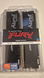 ✔️+Verpackung 1x geöffnet+  Kingston FURY Beast Schwarz DDR5 16GB (2x8GB) 5600MT/s +Verpackung 1x geöffnet+ CL36 DIMM Desktop Gaming Speicher Kit mit 2 AMD EXPO und Intel XMP - KF556C36BBEK2-16