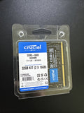 ✔️ Crucial DDR5 RAM 32GB Kit (2x16GB) 5600MHz SODIMM, Arbeitsspeicher für Laptop/Notebook, Mini PC (auch 5200MHz / 4800MHz) CL46 - CT2K16G56C46S5