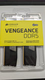✔️ Corsair Vengeance DDR5 48GB (2x24GB) 5600MHz C40 Intel-Optimierter Desktop-Speicher (Onboard-Spannungsregelung, Benutzerdefinierte XMP 3.0-Profile, Kompakt Formfaktor) Schwarz, CMK48GX5M2B5600C40