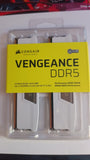 ✔️ CORSAIR Vengeance DDR5 RAM 32GB (2x16GB) 5600MHz CL40 Intel XMP iCUE-Kompatibler Computerspeicher - Weiß (CMK32GX5M2B5600C40W)