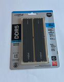 ✔️ Crucial Pro DDR5 RAM 32GB Kit (2x16GB) 5600MHz, Intel XMP 3.0 / AMD Expo, PC Computer Arbeitsspeicher - CP2K16G56C46U5