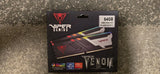✔️ Patriot Memory Viper Venom RGB Kit DDR5 RAM LED 64GB (2 x 32GB) 6000MHz CL36