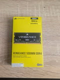 ✔️ Corsair Vengeance SODIMM 64GB (2x32GB) DDR4 Bis zu 2666MHz CL18 Speicher für Laptop/Notebooks (Unterstützung für Intel Core™ i5 und i7 Prozessoren der 6. Generation) Schwarz