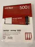 ✔️ WD Red SN700 500GB NVMe SSD for NAS devices, with robust system responsiveness and exceptional I/O performance