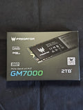 ✔️ acer SSD GM7000 M.2 2TB PCIe G4x4 2280