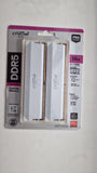 ✔️ Crucial Pro DDR5 RAM 64GB Kit (2x32GB) 6000MHz CL40, Overclocking Gaming, Intel XMP 3.0 / AMD EXPO, PC Computer Arbeitsspeicher, Weiß - CP2K32G60C40U5W