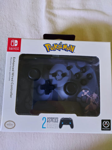 PowerA Nintendo Switch Enhanced Wired Controller Pokémon Mewtu