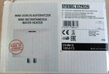 STIEBEL ELTRON hydraulischer Mini-Durchlauferhitzer DHM 6 nur fürs Handwaschbecken, 5,7 kW, ohne Stecker, Festanschluss 230V, druckfest + drucklos, VDE geprüft,185473
