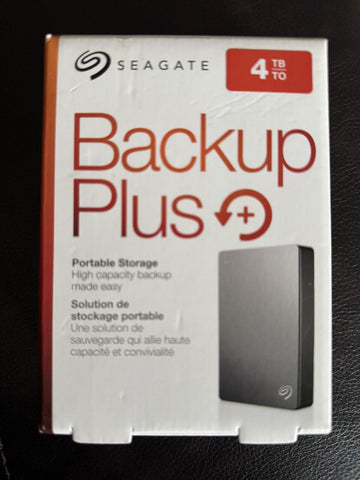Seagate Backup Plus Portable 4TB External Hard Drive HDD (STDR4000900)