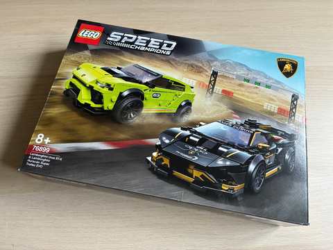 ✔️ LEGO 76899 Speed Champions Lamborghini Urus ST-X & Lamborghini Huracán Super Trofeo EVO, Rennwagen-Set