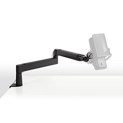 Elgato Wave Mic Arm LP - Premium Low Profile Mikrofonarm mit Kabelkanälen für einen sauberen Arbeitsplatz, Tischklemme, vielseitig, voll einstellbar, ideal für Podcast, Streaming, Gaming, Home Office