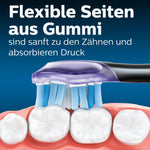 Philips Sonicare Original G3 Premium Gum Care Standard Schallzahnbürstenköpfe - 4er-Pack in Schwarz (Modell HX9054/33) NEU & OVP ✔️