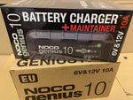 NOCO GENIUS10EU, 10A Ladegerät Autobatterie, 6V/12V KFZ Batterieladegerät für Auto und Motorrad, Erhaltungsladegerät und Desulfator für AGM, Gel, Start-Stopp, EFB und LiFePO4 Lithium Batterien